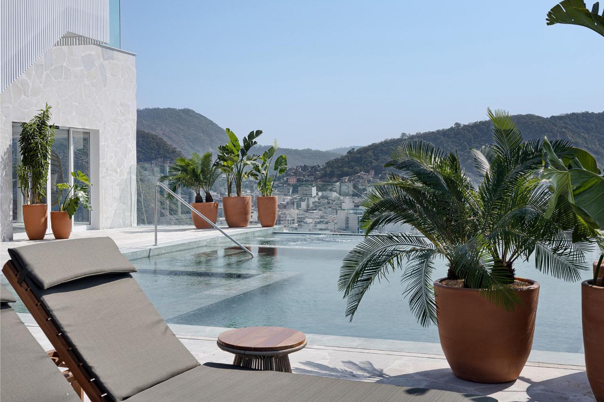 리우 오톤 팰리스 호텔 리오데자네이루 외부 사진 Rooftop pool