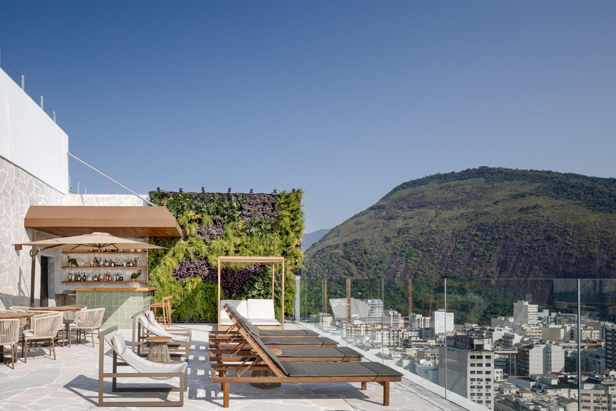 리우 오톤 팰리스 호텔 리오데자네이루 외부 사진 Rooftop terrace